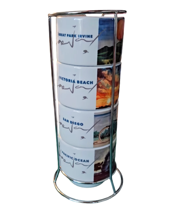 Coffee 6oz Mugs - Set of 4